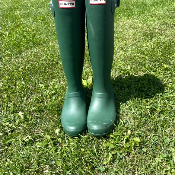 Hunter women’s original tall rain boots - Picture 1 of 2